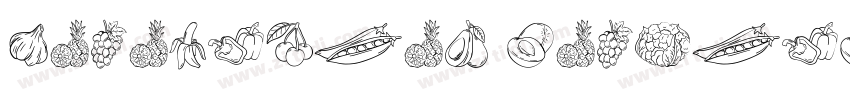 Vegetables Regular字体转换 Vegetables Regular字体转换